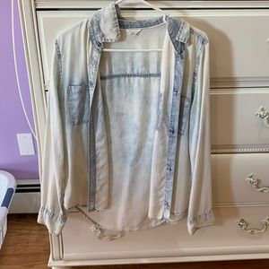 Light blue button up from Aeropostale